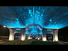 7 رنگ 100W حرکت LED اثر آب پروژکتور نور مهمانی