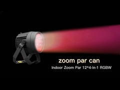 نورپردازی صحنه LED داخلی 16*10 وات 4 در 1 RGBW زوم 5-60 درجه پار