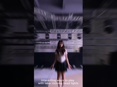 بازی خلاقانه با لیزرهای متحرک