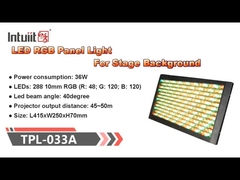 چراغ سیلاب پنل ال ای دی برای صحنه و باشگاه