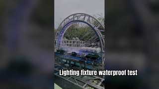 تست ضد آب وسایل روشنایی