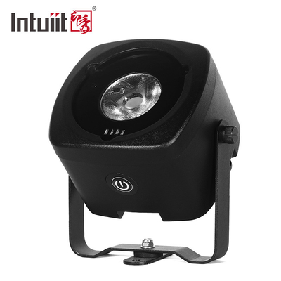 IP20 LED Stage Light بی سیم با باتری شارژی DMX 20W Mini Dj LED Uplights