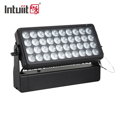 چراغ رنگی شهری LED RGBW 40*10W فضای باز، افکت پرتو، شستشو، استروب، ضدآب، وال واشر، نورافکن، IP65، حالت کنترل DMX512