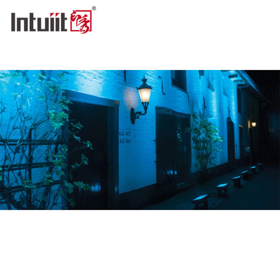 40x10w IP65 چراغ های LED منظره فضای باز دکوراسیون ساختمان چراغ های شستشو LED رنگی شهر DMX