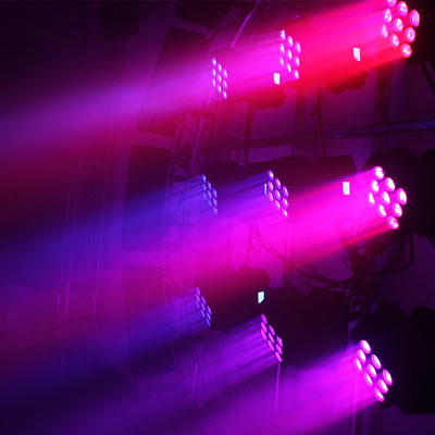 9*10W RGBW 4 In1 LED Wash Light Moving Light روشنایی بالا DJ 3x3 Matrix Pixel