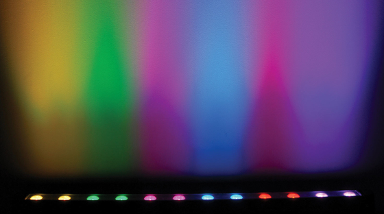 80w LED وال واشر نور Landscape DMX512 کنترل RGBW AC24v رنگ تغییر رنگ آلومینیوم کششی