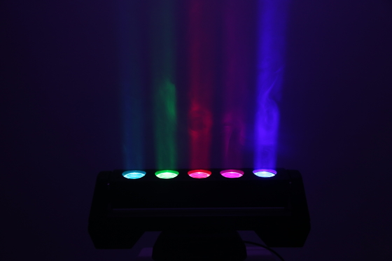 چراغ راهنما 5*40 وات 4 در 1 Rgbw DMX دیسکو LED استیج چراغ روشنایی IP20