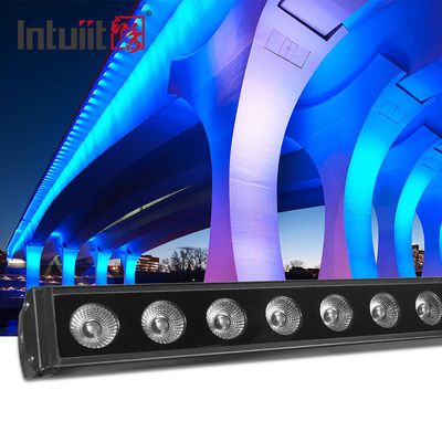 16x5w LED دیوار چراغ IP65 ضد آب Rgbw برای فضای باز منظره پل ساختمان نما روشنایی