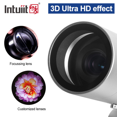آبپاش در فضای باز IP65 60W تبلیغاتی چرخش LED Gobo ليزر لوگو پروژکتور