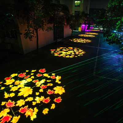 400 W LED Zoom Ripple Outdoor Gobo پروژکتور برای زمین بازی