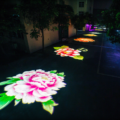400 W LED Zoom Ripple Outdoor Gobo پروژکتور برای زمین بازی