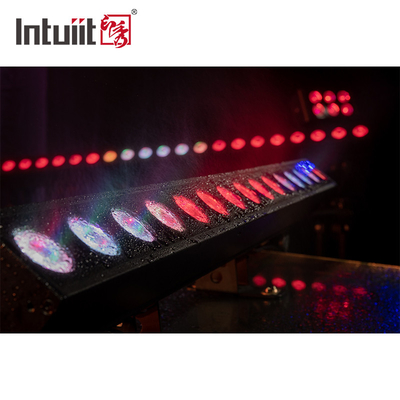 DMX روشنایی صحنه در خارج از خانه کنترل پیکسل LED بار نور 15x10W RGBWA-UV برای پارک عروسی دیسکو