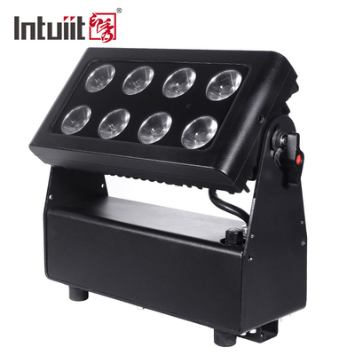 IP65 8x15w 4in1 LED رنگ شهر در فضای باز ماشین لباسشویی باتری نور سیلاب برای پارک تفریحی