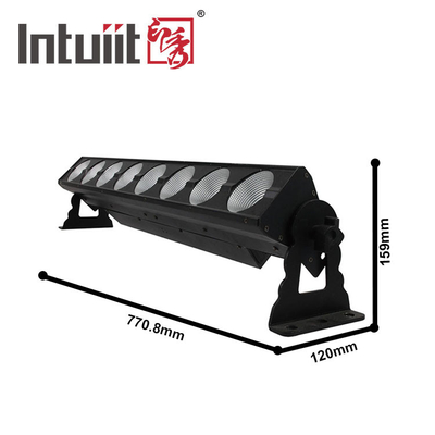 8x15W Led Wall Washer روشنایی بیرونی 3in1 با Dmx512 چراغ برای ساختمان خارجی