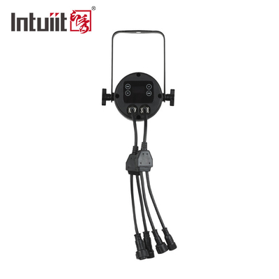 چراغ LED دیوار شوینده نقطه نور 15W شعاع باریک 4.5 درجه زاویه لامپ سیلاب هتل باغ RGBW ساختمان روشنایی