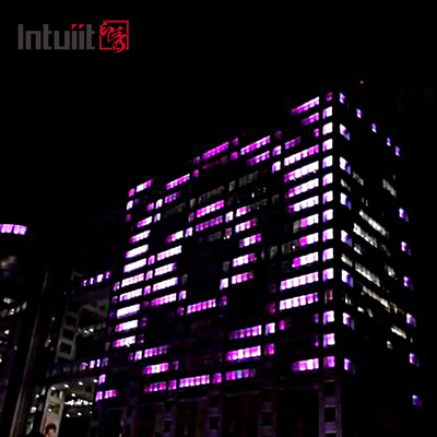 Ip65 دیوار شستشوی LED چراغ شستشوی LED Dmx 512 Rgb LED دیوار شستشوی نور برای نمای ساختمان