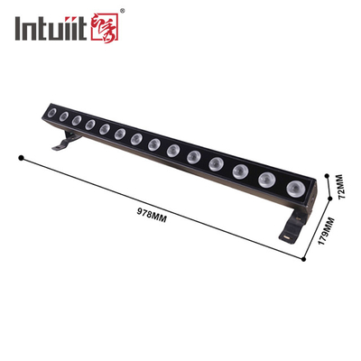 IP65 DMX 14x10w RGBW 4in1 LED ساختمان بیرونی شستشوی ضد آب دیوار شستشوی نور چراغ های صحنه