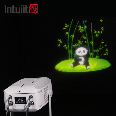 پروژکتور ليزری آبپاشي در خارج از منزل پروژکتور گلوبو چرخش در داخل اتاق 400w چراغ صحنه LED