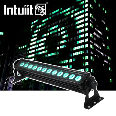 صدا فعال dmx 0.5 متر 12pcs 3W 3in1 rgb چراغ LED نوار دیوار شستشوی نوار حرفه ای LED نور دیوار شستشوی