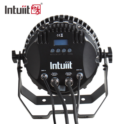 54 LEDs Par Light Waterproof IP65 درجه بندی شده در فضای باز 54*3w RGBW 4in1 stage light DMX512