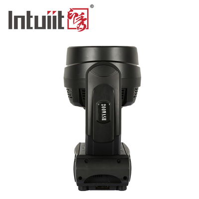 RGBW حرکت سر LED COB 200W Beam DJ Event کنسرت واشر حرکت سر چراغ صحنه