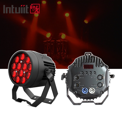12x10W RGBW 4in1 در فضای باز IP65 ضد آب سنگینی آلومینیوم فلیت آلبوم