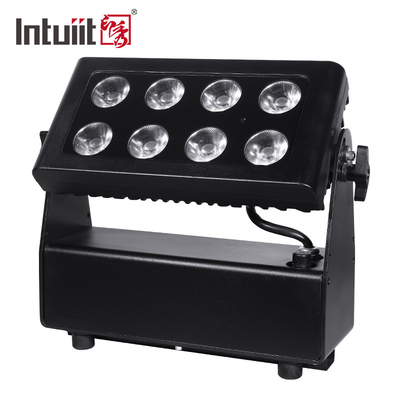 8 * 15W چراغ رنگی شهر RGBW 4in1 ip65 ضد آب ساختمان بالا چراغ دیواری LED چراغ رنگی شهر