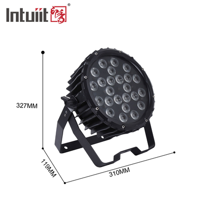 چراغ حرفه ای 82W RGB 24*Tri-3W داخلی DMX512