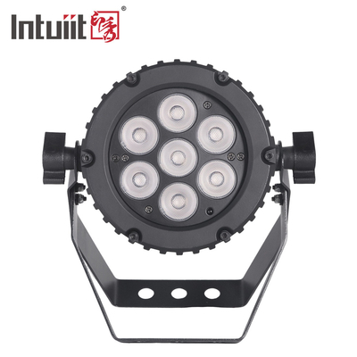 مینی ال ای دی حرکت کننده سر دی جی چراغ صحنه RGB شعاع چراغ DMX 512 صدا فعال استروب اثر دیسکو پارتی چراغ برای Wed
