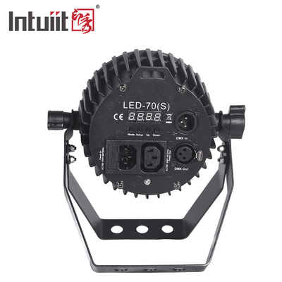 مینی ال ای دی حرکت کننده سر دی جی چراغ صحنه RGB شعاع چراغ DMX 512 صدا فعال استروب اثر دیسکو پارتی چراغ برای Wed