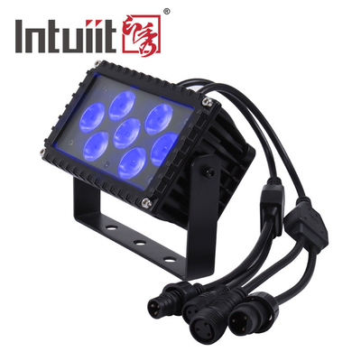 7x3W LED در فضای باز IP66 ضد آب 25 درجه آلومینیوم آلیزه سازی معماری پروژکتور چراغ جلویی