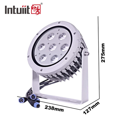 چراغ‌های نقطه‌ای LED Ip65 Dmx 60w Rgbw در فضای باز برای باغ