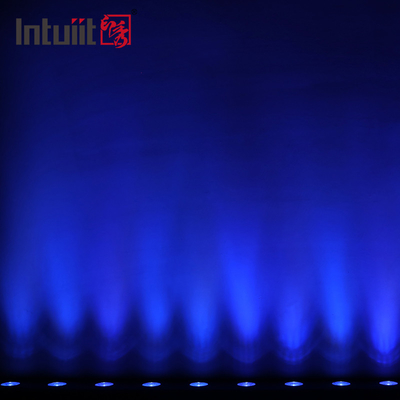 12x2W RGBW LED روشنایی صحنه 4in1 صدا فعال کنترل شده دی جی نور بار کلیسا نورپردازی عروسی LED دیوار واشر