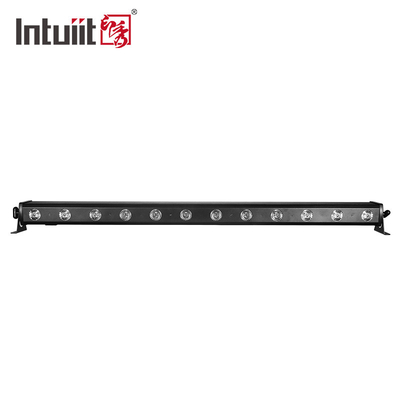 12x2W RGBW LED روشنایی صحنه 4in1 صدا فعال کنترل شده دی جی نور بار کلیسا نورپردازی عروسی LED دیوار واشر