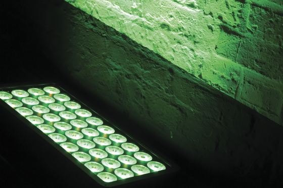 LED City Color 40X10W RGBW 4in1 ضد آب LED Wall Wash Light در فضای باز ساختمان های معماری سیلاب City Color Light