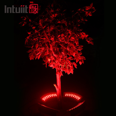 36W RGBW درخت نور سیلاب IP65 ضد آب در فضای باز رنگارنگ چراغ های چشم انداز باغ