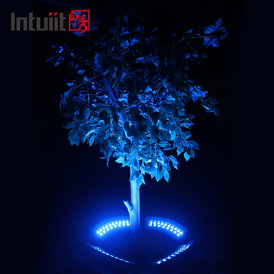 چراغ چراغ درخت در فضای باز dmx512 36W RGBW رنگارنگ باغ نقطه نور چشم انداز نورپردازی IP65 آلومینیوم LED چراغ درخت آغوش