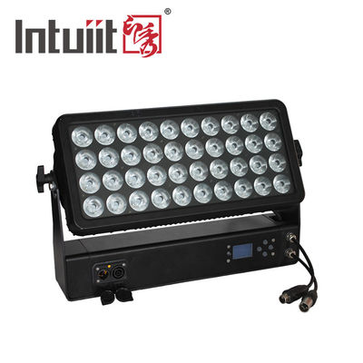 چراغ سیلابی LED 400 وات IP65 RGBW 4IN1، چراغ شستشوی دیوار رنگ شهر با کنترل DMX512
