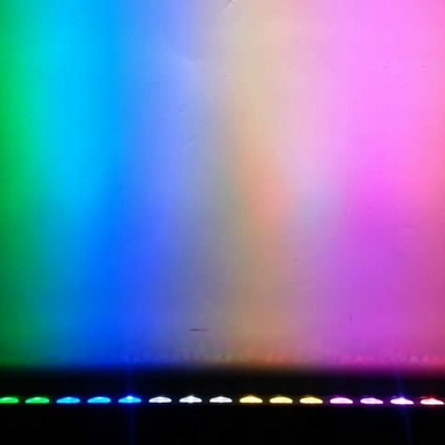 18x8W LED دیوار شستشوی نور 18pcs 4 در 1 ضد آب DMX کنترل دیوار شستشوی نور برای دی جی دیسکو بار