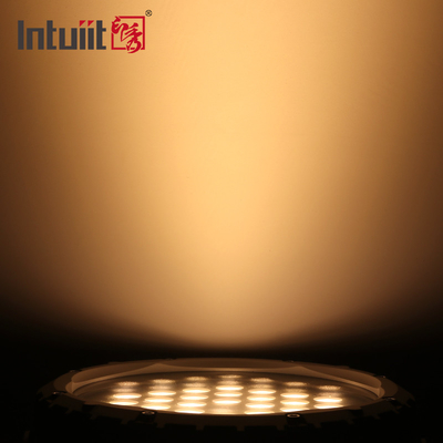 منظره نمایشی DMX512 RGBW کنترل شده ضد آب IP65 در خارج از خانه 72W چراغ سیلاب LED