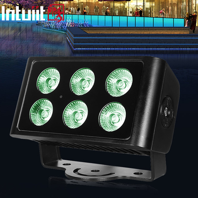 6x5W 4in1 در فضای باز dmx rgbw IP65 LED دیوار شستشو LED چراغ سیلاب
