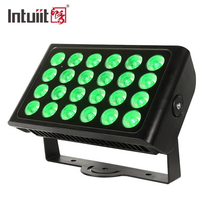 24PCS 10w ضد آب LED دیوار شستشوی نور قدرت بالا LED نور سیلاب RGBW LED نور رنگ شهر