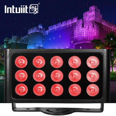 چراغ صحنه مربع 15x5w Ip65 ضد آب دیوار شستشوی سیلاب نور پار نور