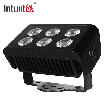 DMX512 6x5W RGBW 4in1 IP65 ضد آب دی جی عروسی صحنه دیوار شهر شستشوی بیرونی LED شستشوی نور سیلاب