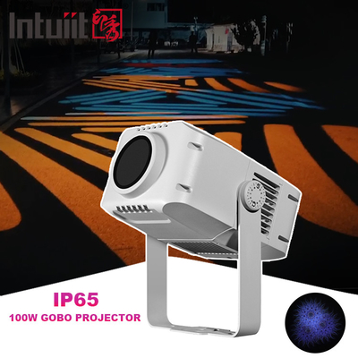 گوبو پروژکتور بیرونی 100W آبپاش تبلیغاتی لوگو سفارشی رنگ کامل LED آبپاش پروژکتور لوگو