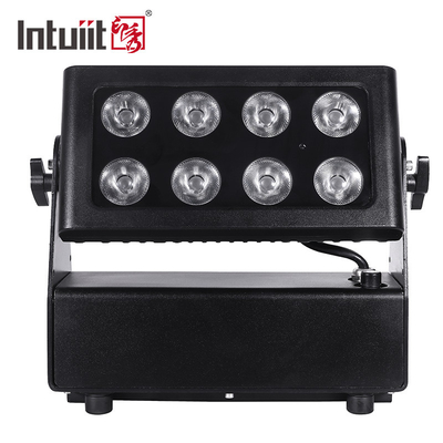 LED 12x15W RGBW پروژکتور شستشوی روشنایی صحنه DMX کنترل ضد آب IP65 دی جی دیسکو پارک درب ما چراغ تزئین شستشوی