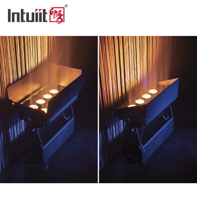 LED 12x15W RGBW پروژکتور شستشوی روشنایی صحنه DMX کنترل ضد آب IP65 دی جی دیسکو پارک درب ما چراغ تزئین شستشوی