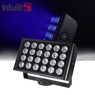 24x10W RGBW 4 در 1 درب IP65 LED دیوار شستشوی سیلاب نور