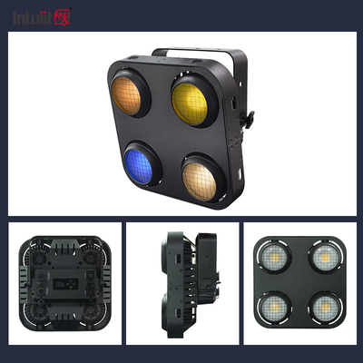 4X90W 4 چشم LED Cob Blinder Light Amber Warm White 2In1 Ip65 ضد آب LED روشنایی صحنه