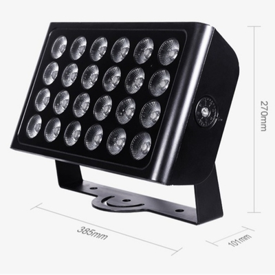24x10w 4in1 Rgbw Led Outdoor Wall Washer چراغ های فاضلاب باغ جشن عروسی